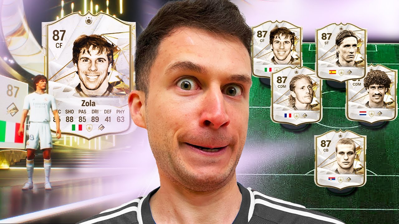 11x DME DE ICON DECIDEM MEU TIME NO EAFC 24! ULTIMATE TEAM