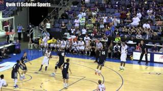 Santa Monica GW Jordan Mathews over Loyola: Jordan Mathews, Parker Cartwright, Trey Mason.