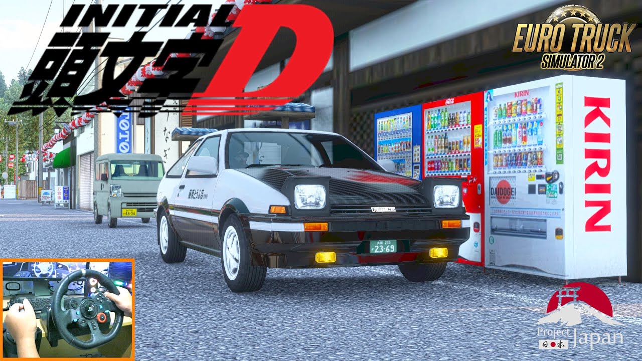 Takumi Fujiwara's - INITIAL D Toyota Sprinter Trueno AE86 | ETS2 V1.44 ...