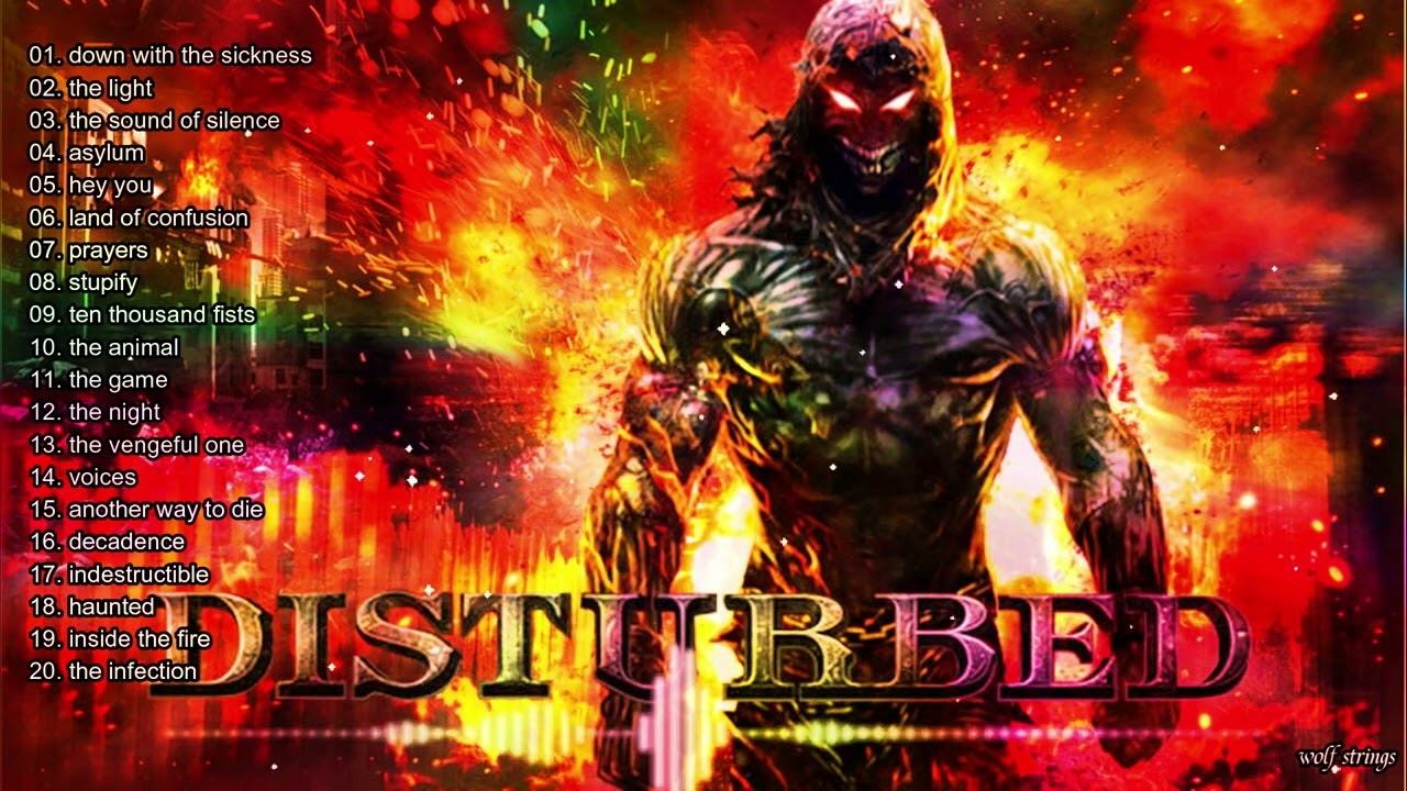 DISTURBED TOP GREATEST HITS PLAYLIST FULL ALBUM || DISTURBED SONGS