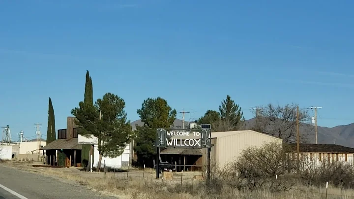 Showing you my town of Willcox AZ #AZhomestead #of...