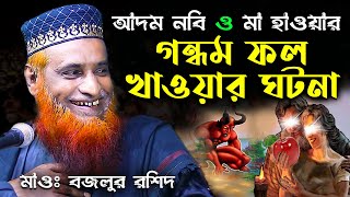 আদম নবি ও মা হাওয়ার গন্ধম খাওয়ার ঘটনা । বজলুর রশিদ মিঞা । Bozlur Roshid New Waz । MBRWAZ