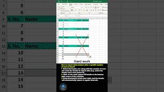How to repeat table headers automatically in Excel with just one drag! 📊✨