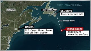 Time running out to rescue missing Titanic sub