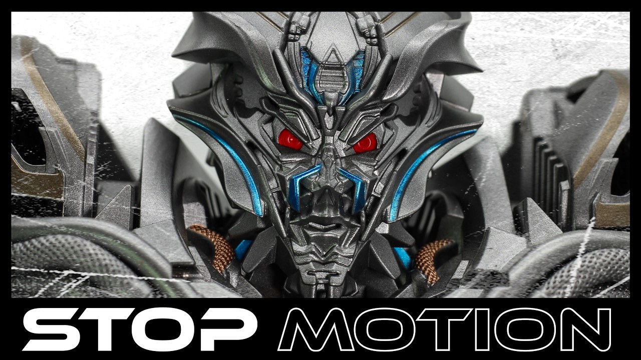 FL-01 OVERSIZED Galvatron NERO Stop Motion Fury Leader - YouTube
