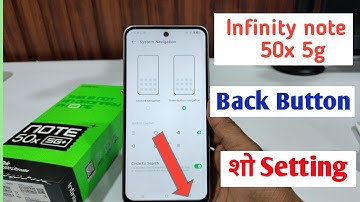 Infinix Note 50x 5g Me Button Kaise Lagaye | infinix Navigation Settings