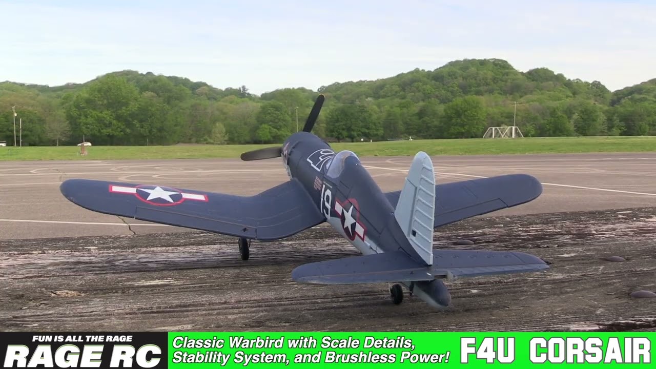 Rage R/C - F4U Corsair 500mm Brushless Ready-to-Fly Warbird