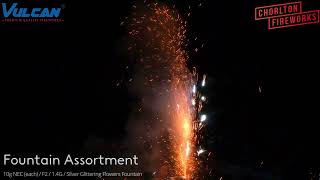 Vulcan Fireworks Fountain Assortment | UK Footage