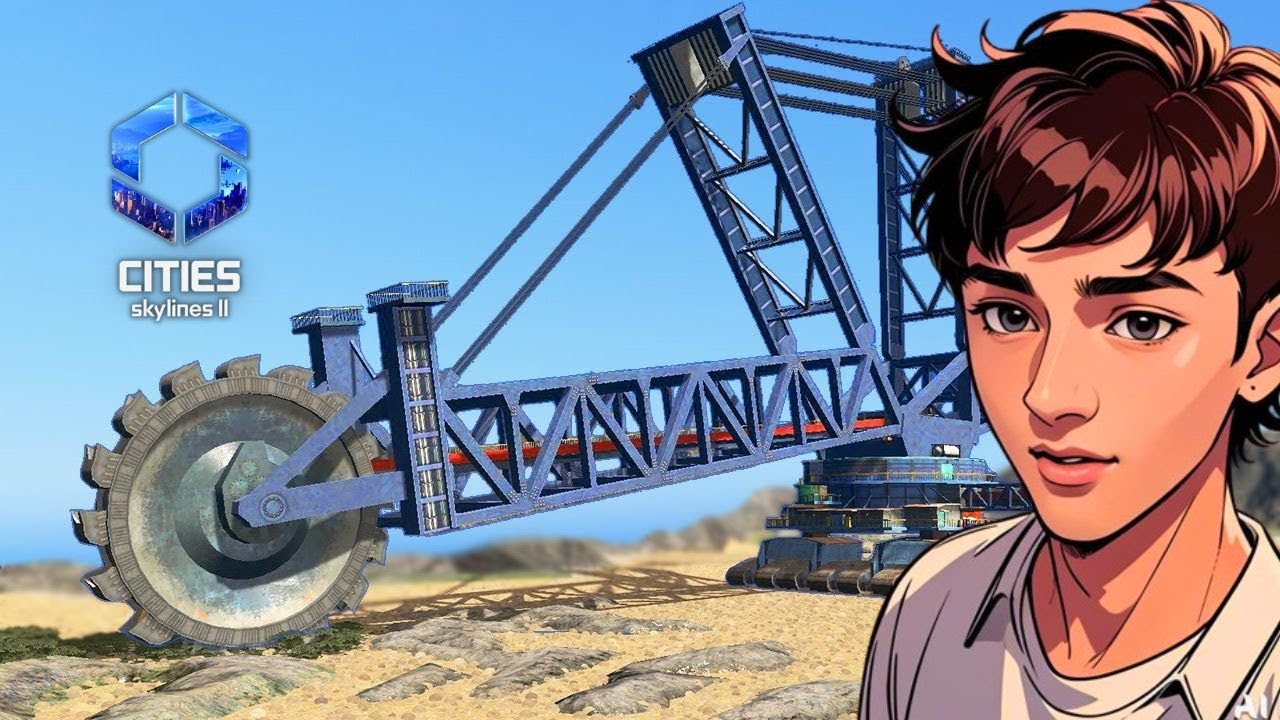 my big mining project | city skylines 2 gameplay hindi