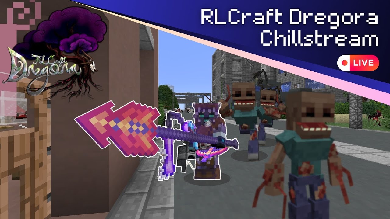 Live RLCraft Dregora | Getting Sentient Greatbow | Part 11 - YouTube