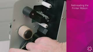 How to Rethread the Thermal Transfer Ribbon in PiSmart Slide Printer