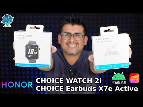 HONOR CHOICE Watch 2i y HONOR CHOICE Earbuds X7e Active: El  mejor regalo para papá 2026