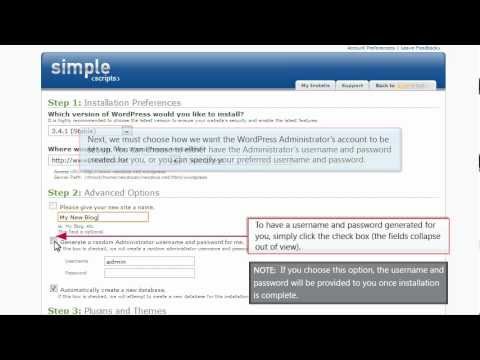 WordPress Installation on a Nexcess Hosting Account