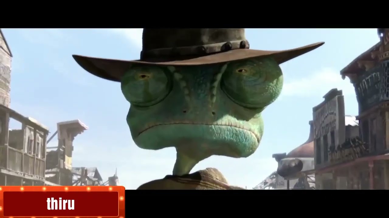 🐉Rango🐉 movie snake scene 🐍