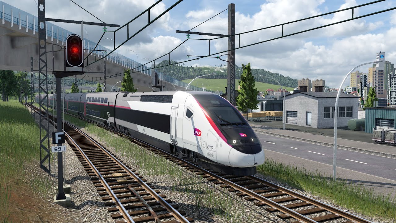 Transport Fever 2  TGV Inter Secteur entre Lyon et lAllemagne  Episode 132