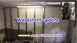 Werkstattumbau Teil 1 Neue Werkstatt Ne Neue Maschine Scheunentec Cnc