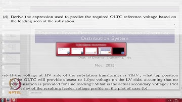 Mod-03 Lec-29 Distribution system problems, and examples