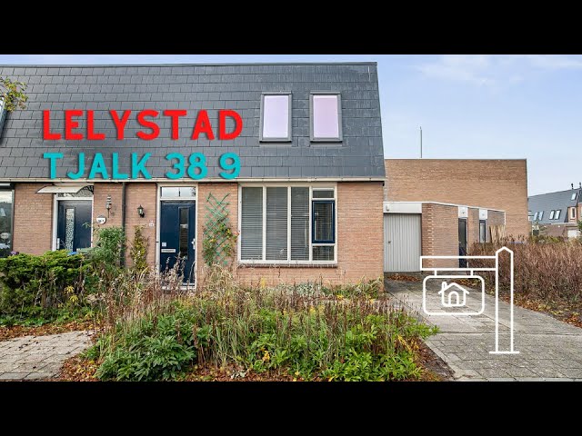 Huis te koop: Tjalk 38 9 te Lelystad Digimakelaars - Woningvideo