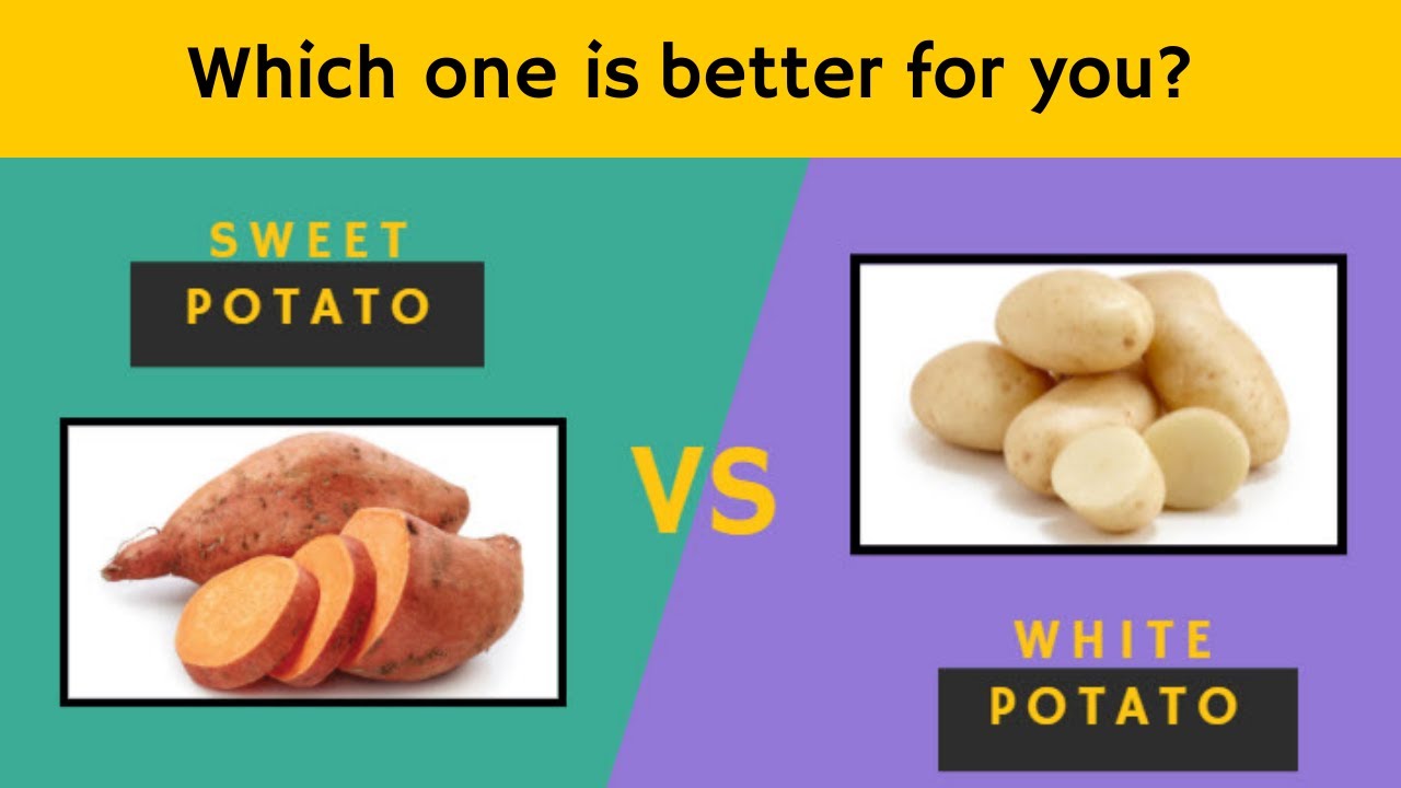 Sweet vs White Potato, which one is better and healthier for you? YouTube