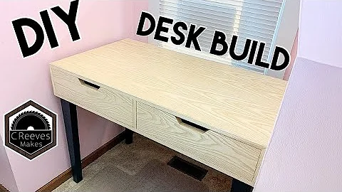 How To Make a Desk: Daddy/ Daughter DIY Project