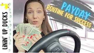My Payday Routine | Single Mom Budget Routine | Create a Payday Routine | Linin Up Ducks