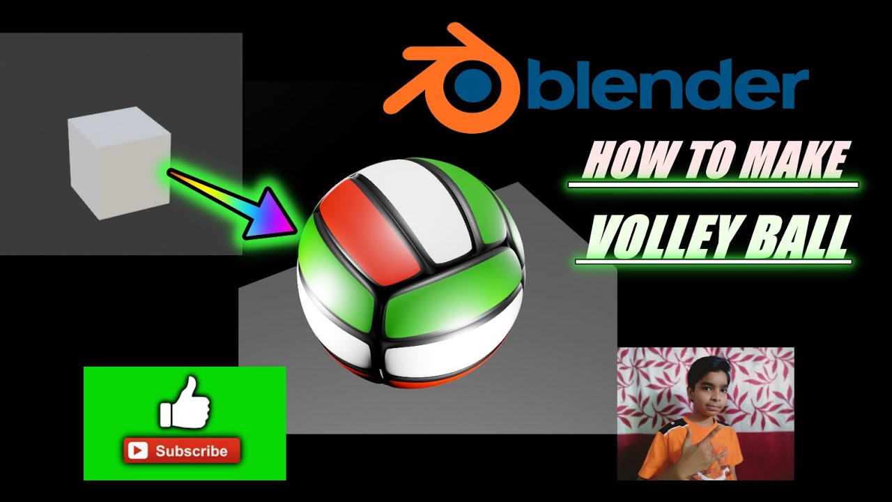 how to make volley ball in BLENDER 2.8 YouTube