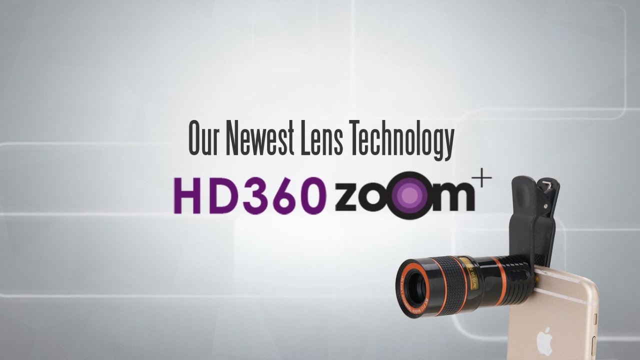 Advertisement for a tech gadget HD360ZOOM - YouTube
