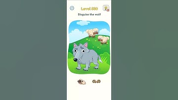 disguise the wolf dop3 delete one part level 530