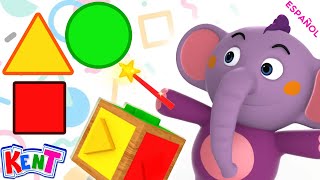 Kent el Elefante | Aprende formas con Puzzle Cube | Learn Shapes | Juega y aprende