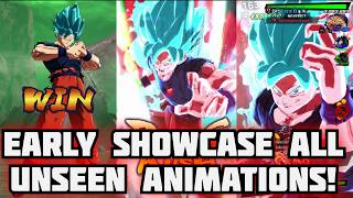 Unseen Animations Of SSB Kaioken Goku ( Dragon Ball Legends )