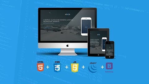[#1] Build Responsive Website Using HTML5, CSS3, JS And Bootstrap