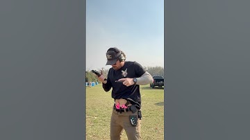 The translation from dry fire to live fire. Training is important!  #concealedcarrynation