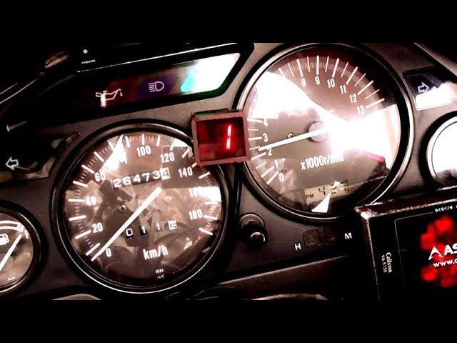 kawasaki ZZR400 【K-TRIC キャンセル】エンジン始動テスト - YouTube