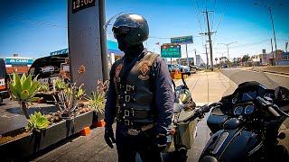 Meeting a Coffin Cheater - NEW STREET GLIDE HARLEY