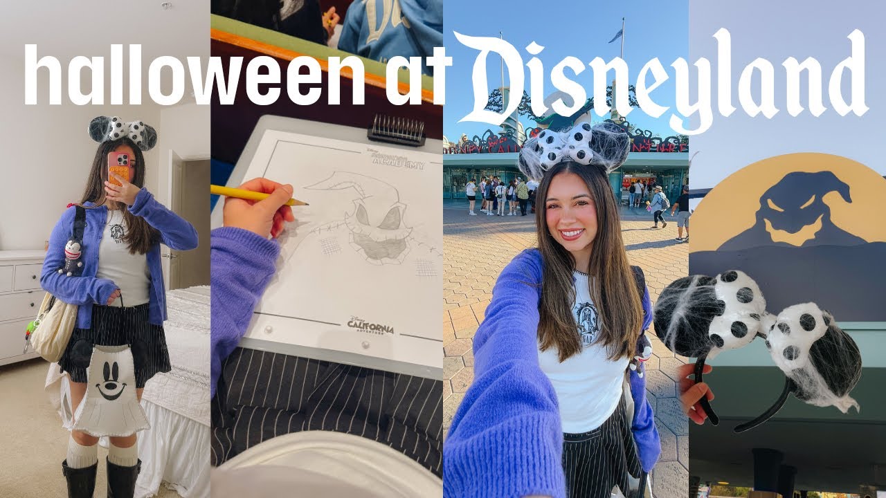 Счастливого Хэллоуина из Диснейленда!! 👻💜