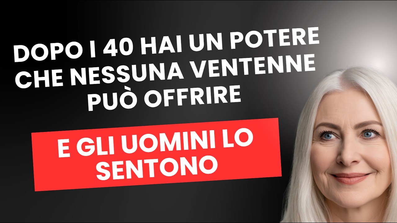 Dopo i 40 Hai un Potere che Nessuna Ventenne Può Offrire (E Gli Uomini Lo Sentono)