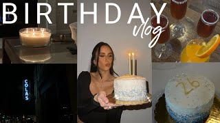 Vlog: birthday weekend, target haul, reflecting on 25, DIY birthday cake, PR unboxing, + more