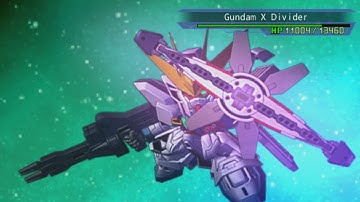 SD Gundam G Generation Overworld - Gundam X All Ver. Attacks