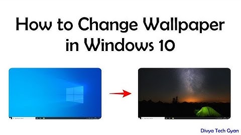 How to Change Wallpaper in Windows 10 | Windows 10 me wallpaper kaise change kare