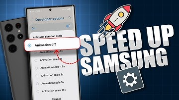 Hoe je de snelheid van je Samsung-telefoon direct kunt verhogen! Schakel animaties uit voor super...