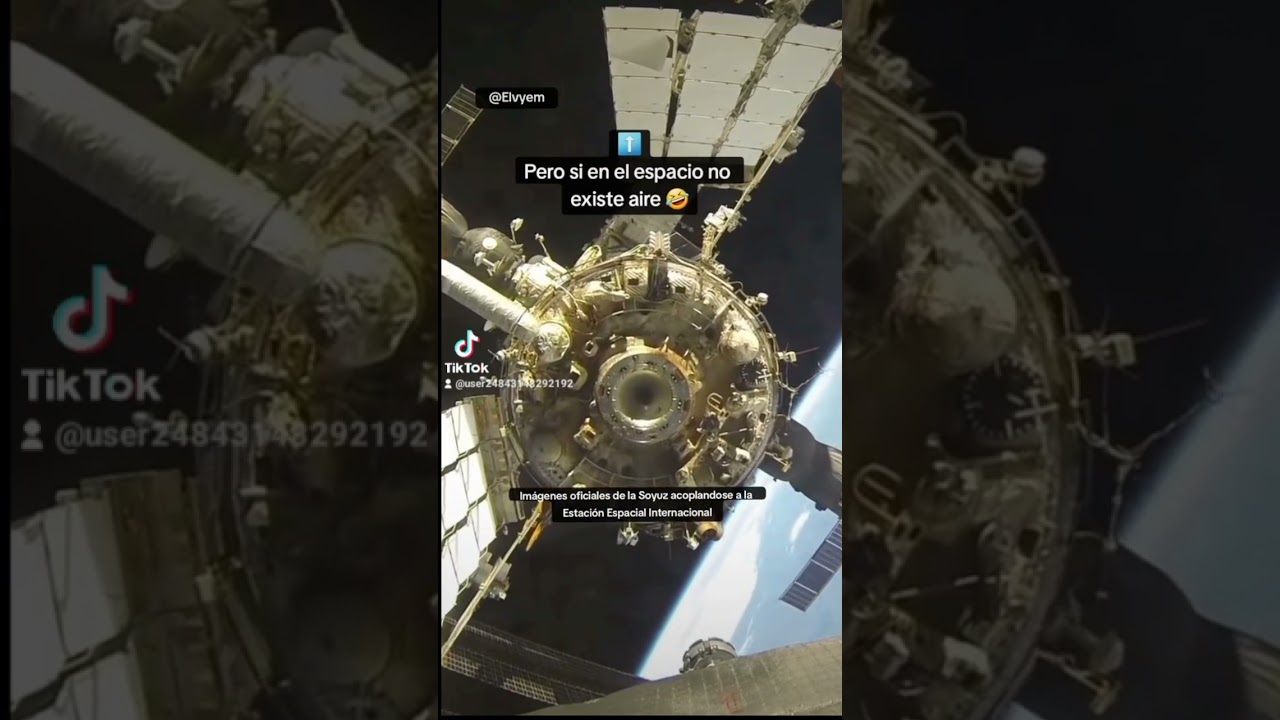 En el espacio no hay aire 🤷🏻‍♂️