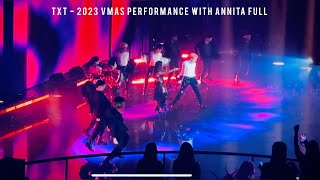 TXT - 2023 VMAS PERFORMANCE WITH ANITTA FULL 9/12/2023