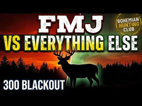 Why You NEVER Use FMJ for Deer Hunting! (.300 Blackout)