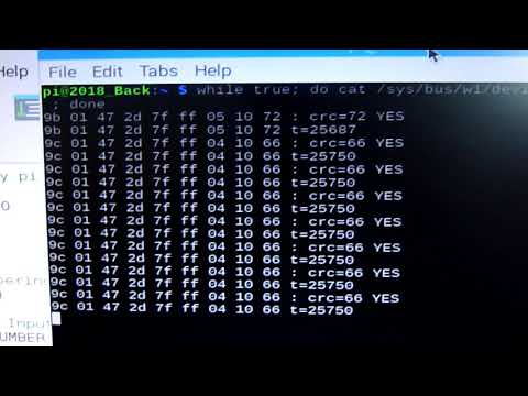 INTERFACING DS18B20 TEMPERATURE