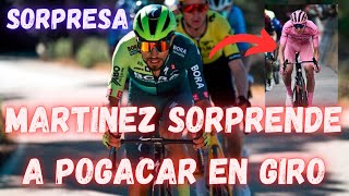 MARTINEZ PUEDE SORPRENDER A POGACAR EN CUALQUIER MOMENTO EN EL GIRO DE ITALIA 2024 by SIN CADENA 6,298 views 2 weeks ago 7 minutes, 22 seconds