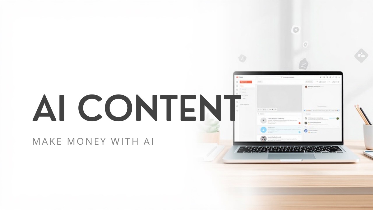 How to Make Money Creating Content with AI (Beginner Guide) - YouTube