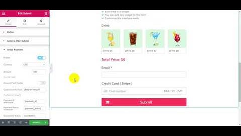 Stripe Payment for Elementor Form Builder Tutorial | Piotnet Addons For Elementor PAFE