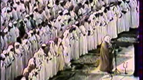 سورة الأعلى في صلاة التراويح بالحرم المكي ليلة 26 رمضان 1409هـali jaber alaaala 1406