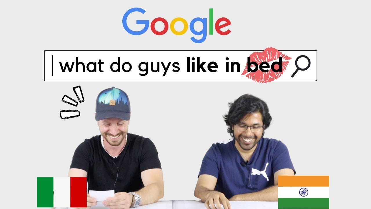 Answering Google Most Searched Questions about Italian and Indian Guys | Hey Google