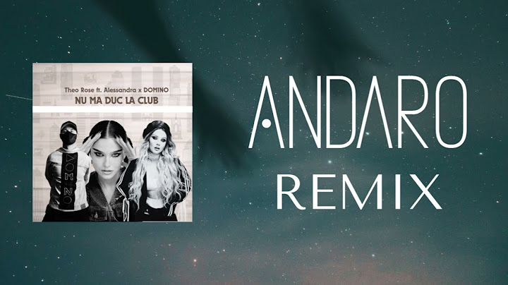 Theo Rose x DOMINO x Alessandra - NU MA DUC LA CLUB (VICTOR STAN X ANDARO Remix)